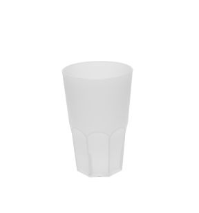Carton 240 gobelets réutilisables givrés polypropylène (pp) 35 cl