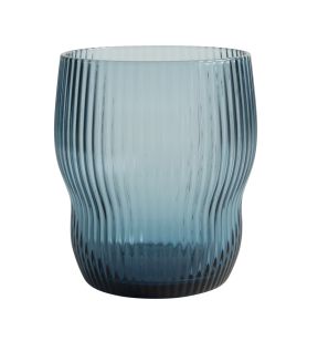 Gobelet gris bleu verre 300 ml Soho Pro.mundi