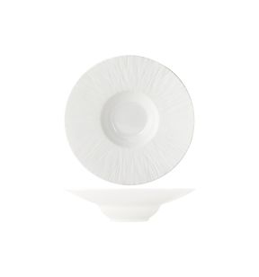 Assiette à pâtes rond blanc porcelaine Ø 28 cm Pure White Proof