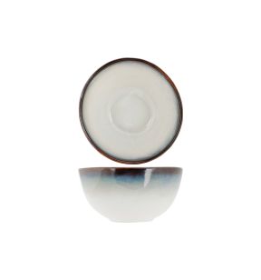 Bol ovale blanc porcelaine 11 cm Akoya Proof