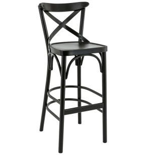 Tabouret de bar noir 108x46x45 cm Sofia Flexmob