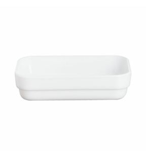 Ravier rectangulaire blanc verre opal 14 cm Restaurant Arcoroc