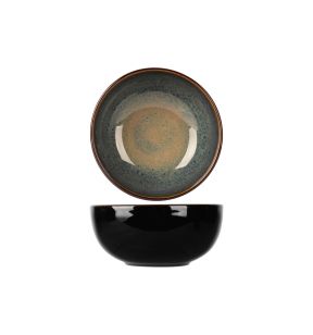 Bol noir porcelaine Ø 14 cm Bogota Proof