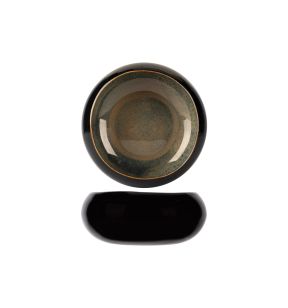 Bol rond noir porcelaine Ø 16 cm Bogota Proof