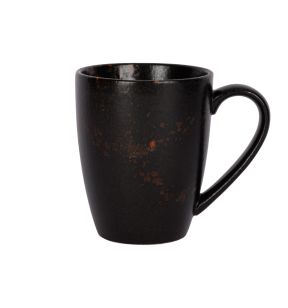 Gobelet noir porcelaine 40 cl Ø 9 cm Etna Proof