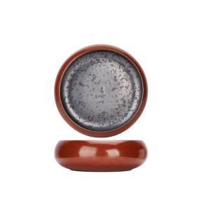Bowl rond brun porcelaine Ø 17 cm Elements Maroon Proof