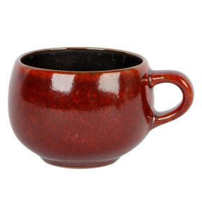 Tasse à espresso brun porcelaine 10 cl Ø 6 cm Elements Maroon Proof