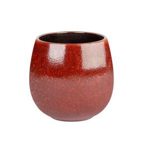 Gobelet brun porcelaine 28 cl Ø 7 cm Elements Maroon Proof