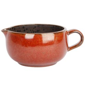 Crémier/saucière brun porcelaine 16 cl Ø 9 cm Elements Maroon Proof