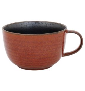 Bol à soupe brun porcelaine Ø 13 cm Elements Maroon Proof