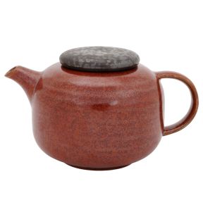 Théière brun porcelaine 80 cl Ø 19 cm Elements Maroon Proof
