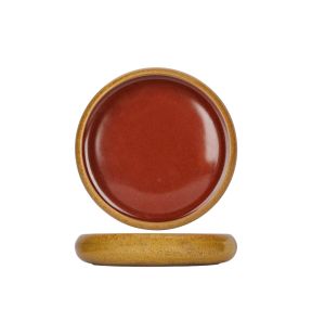Assiette rond jaune porcelaine Ø 22 cm Elements Mustard Proof