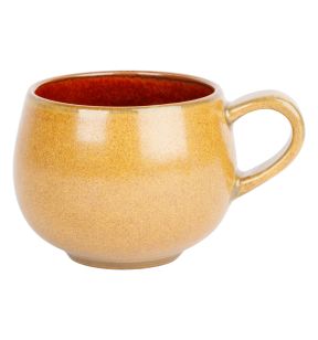 Tasse à café jaune porcelaine 19 cl Ø 7 cm Elements Mustard Proof