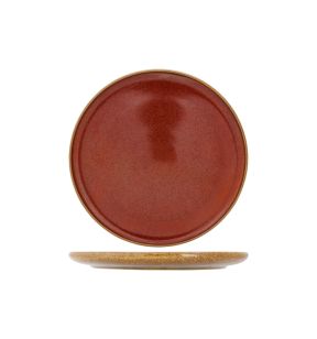 Assiette plate rond jaune porcelaine Ø 21 cm Elements Mustard Proof