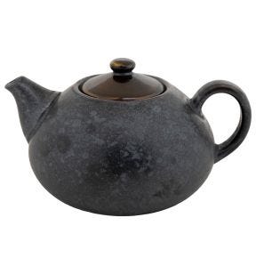 Théière argent porcelaine 33 cl Ø 11 cm Elements Mineral Proof