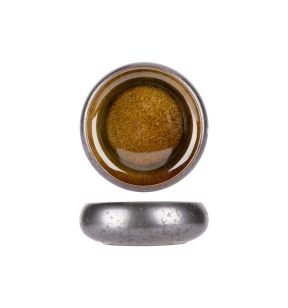 Bowl rond argent porcelaine Ø 17 cm Elements Mineral Proof