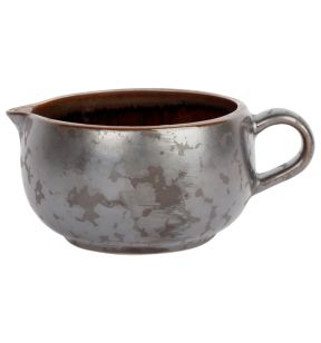 Crémier/saucière argent porcelaine 16 cl Ø 9 cm Elements Mineral Proof