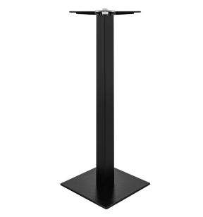 Pied de table bar noir 40x40x108 cm Prato Flexmob