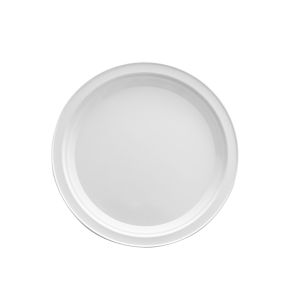 Plaat rond wit geëmailleerd staal Ø 22 Use & Reuse Pintinox (60 stuks)