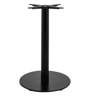 Pied de table noir Ø 50 cm 73 cm Prato Flexmob