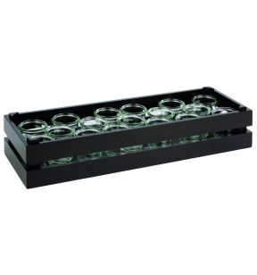Caisse GN 2/4 bois brun 55,5x18,5x10,5 cm Superbox Aps