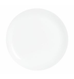 Assiette plate rond blanc verre opal Ø 27,3 cm Evolutions  Arcoroc