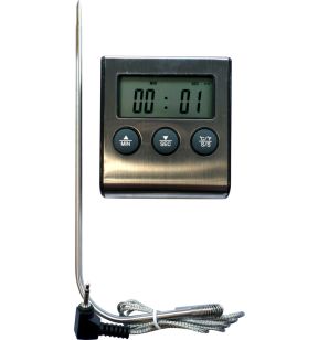 Thermomètre digital spécial four cuisson min -50 °C max 300 °C +/- 1 °C Alla France