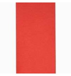 Serviette rouge ouate de cellulose 38x38 cm pliée en 8 Lisah Pro.mundi (50 pièces)