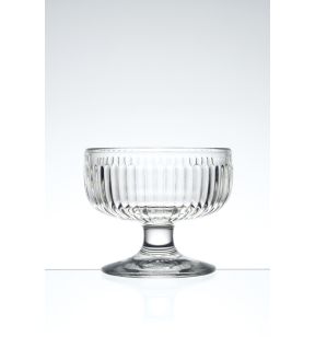 Coupe à dessert transparent verre pressé Ø 10 cm Tahiti La Rochere