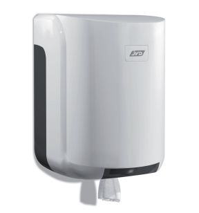 Distributeur blanc 31,5x23x23 cm Jvd
