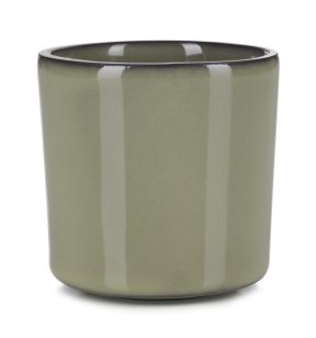 Gobelet expresso rond vert porcelaine culinaire 8 cl Ø 5,8 cm  Caractère Revol