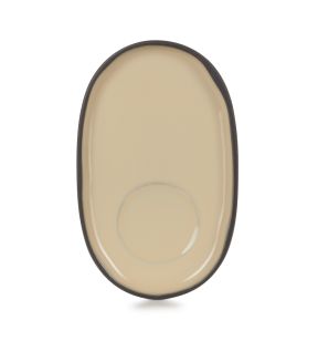 Espressoschoteltje ovaal beige culinair 13.5 Caractere Revol