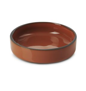 Coupelle rond rouge porcelaine culinaire Ø 7 cm  Caractère Revol