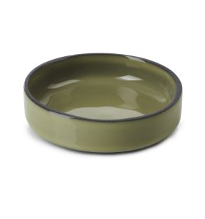 Coupelle rond vert porcelaine culinaire Ø 7 cm  Caractère Revol