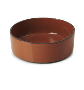 Assiette creuse rond rouge porcelaine culinaire Ø 14 cm  Caractère Revol