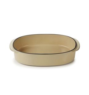 Schotel ovaal beige culinair 26 Caractere Revol