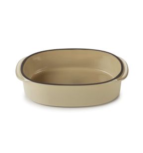 Schotel ovaal beige culinair 16 Caractere Revol