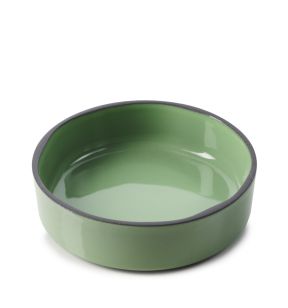 Coupelle rond vert porcelaine culinaire Ø 11 cm  Caractère Revol
