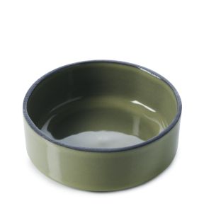 Coupelle rond vert porcelaine culinaire Ø 8 cm  Caractère Revol