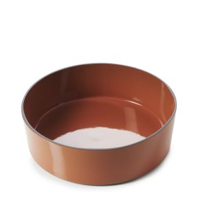 Saladier rond rouge porcelaine culinaire Ø 25 cm  Caractère Revol
