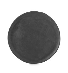 Assiette plate Noir brut porcelaine culinaire Ø 28,5 cm Yli Revol
