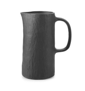 Pichet Noir brut porcelaine culinaire 84 cl Yli Revol