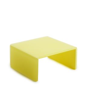 Dienblad met voeten Nacryl® geel xx10.5 Mealplak Revol