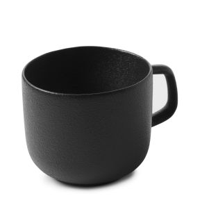 Tasse à expresso rond effet fonte porcelaine culinaire 8 cl Ø 6,5 cm Equinoxe Revol