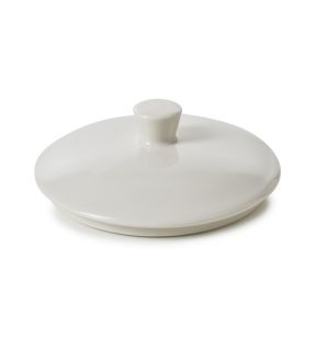 Deksel voor suikerpot rond Blanc albâtre culinair Ø 9 Madeleine Revol