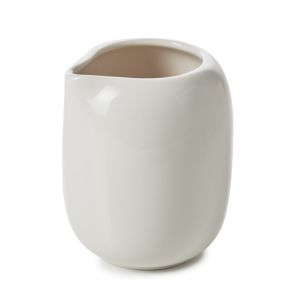 Crémier rond Blanc albâtre porcelaine culinaire 12 cl Ø 6,3 cm Madeleine Revol