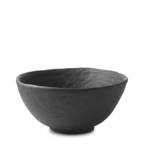 Bol rond Noir brut porcelaine culinaire Ø 19 cm Yli Revol