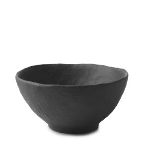 Bol à riz rond Noir brut porcelaine culinaire Ø 12 cm Yli Revol