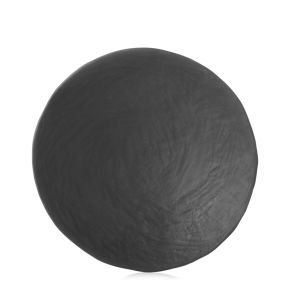 Saladier rond Noir brut porcelaine culinaire Ø 27 cm Yli Revol