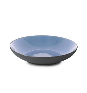 Plaat met rechte randen rond blauw culinair Ø 19 Equinoxe Revol
